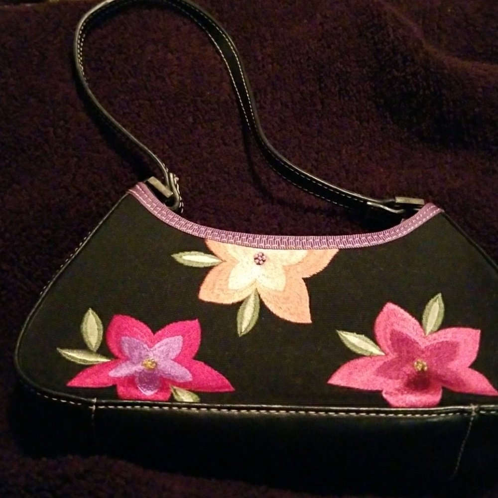 Liz Claiborne black shoulder bag